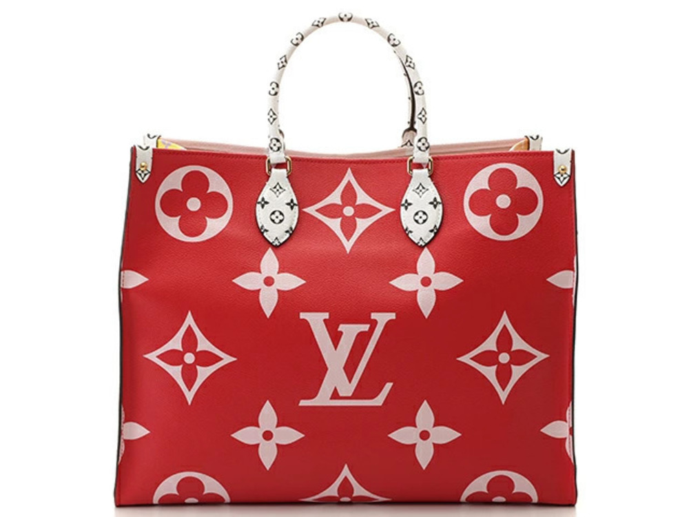 LOUIS VUITTON Shoulder Bag On The Go Mono Giant